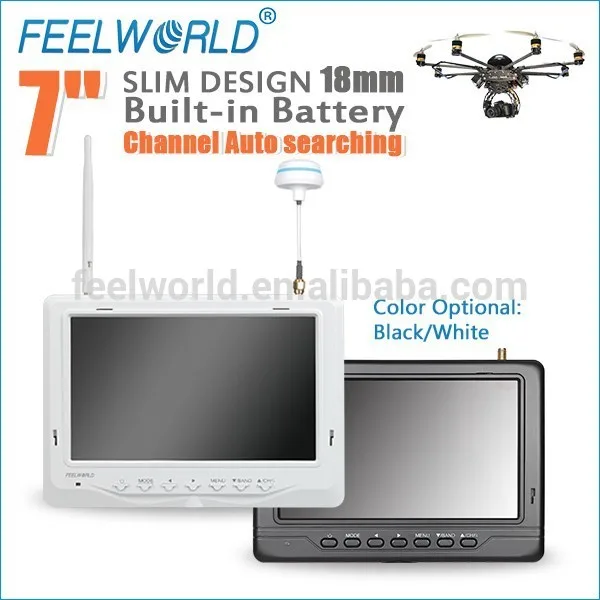 Feelworld яркость 500cd / m2 7 дюймов fpv монитор авто поиск канала для rc 600 МВт 5.8 ГГц tx