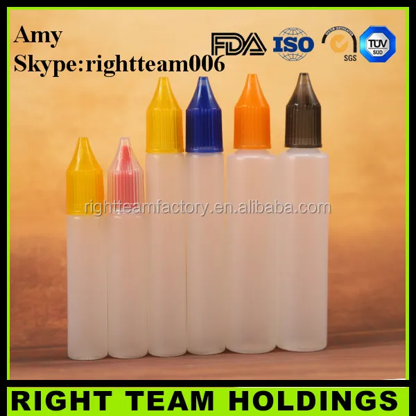 Курение масло бутылка 30 мл пластиковые dropper бутылки 15 мл 30 мл единорог бутылки