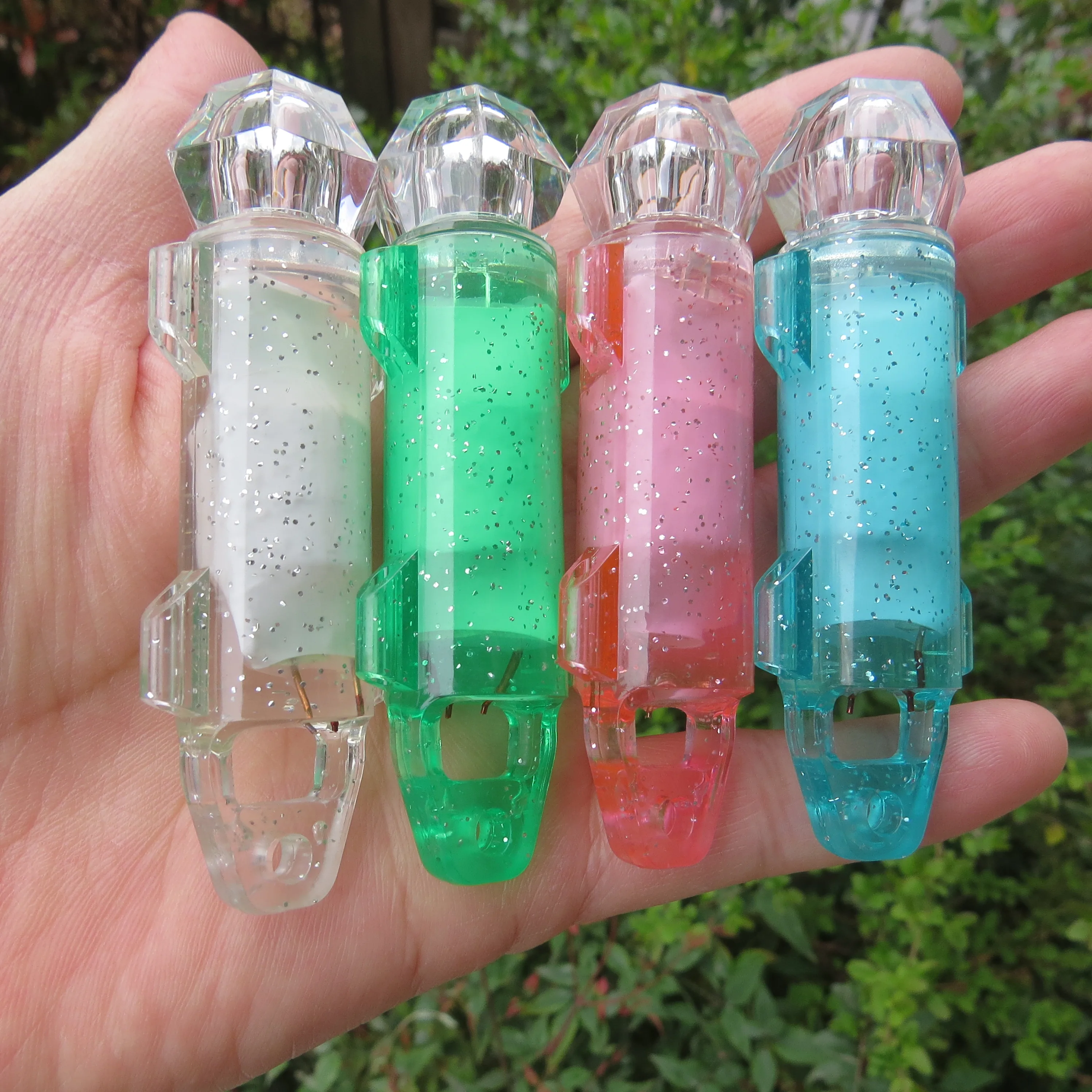 
Marine Ip 68 water proof commercial fishing attractor Deep green Underwater flash LED Fishing Lamp fish Lure lights 