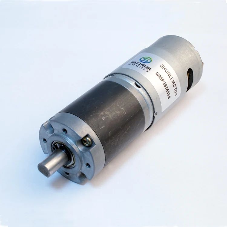 По индивидуальному заказу 12V GMP36-545PM 36 мм планетарный редукторный двигатель DC для бытовой техники офисное оборудование производитель
