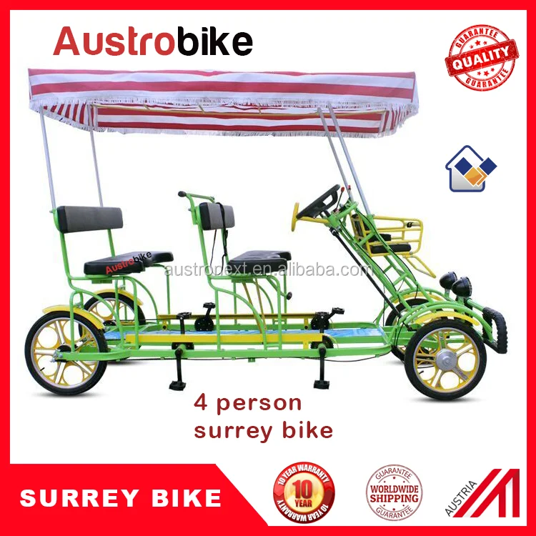 
Multi seat pedal surrey bicycle 4 person 6 person 2 person 