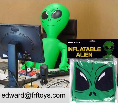
inflatable alien 