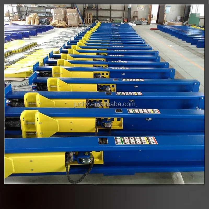 Wholesale vehicle equipment used 2 post electric motorcycle wheel alignment lift hydraulic jacket car ramp