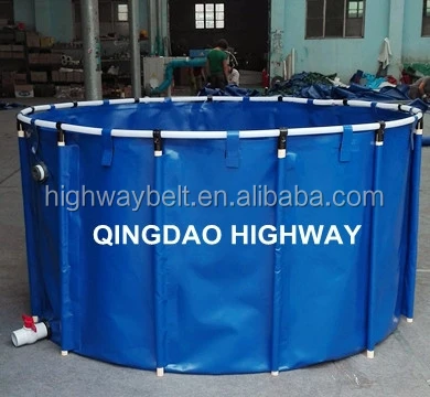 PVC water tanks fish farm