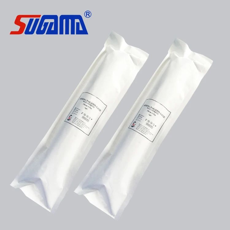 paraffin Gauze Dressing swab medical paraffin gauze