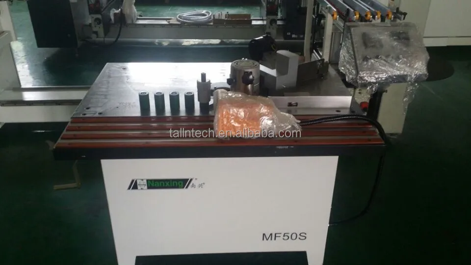 
curve straight manual wood edge banding machine MF50S NANXING 