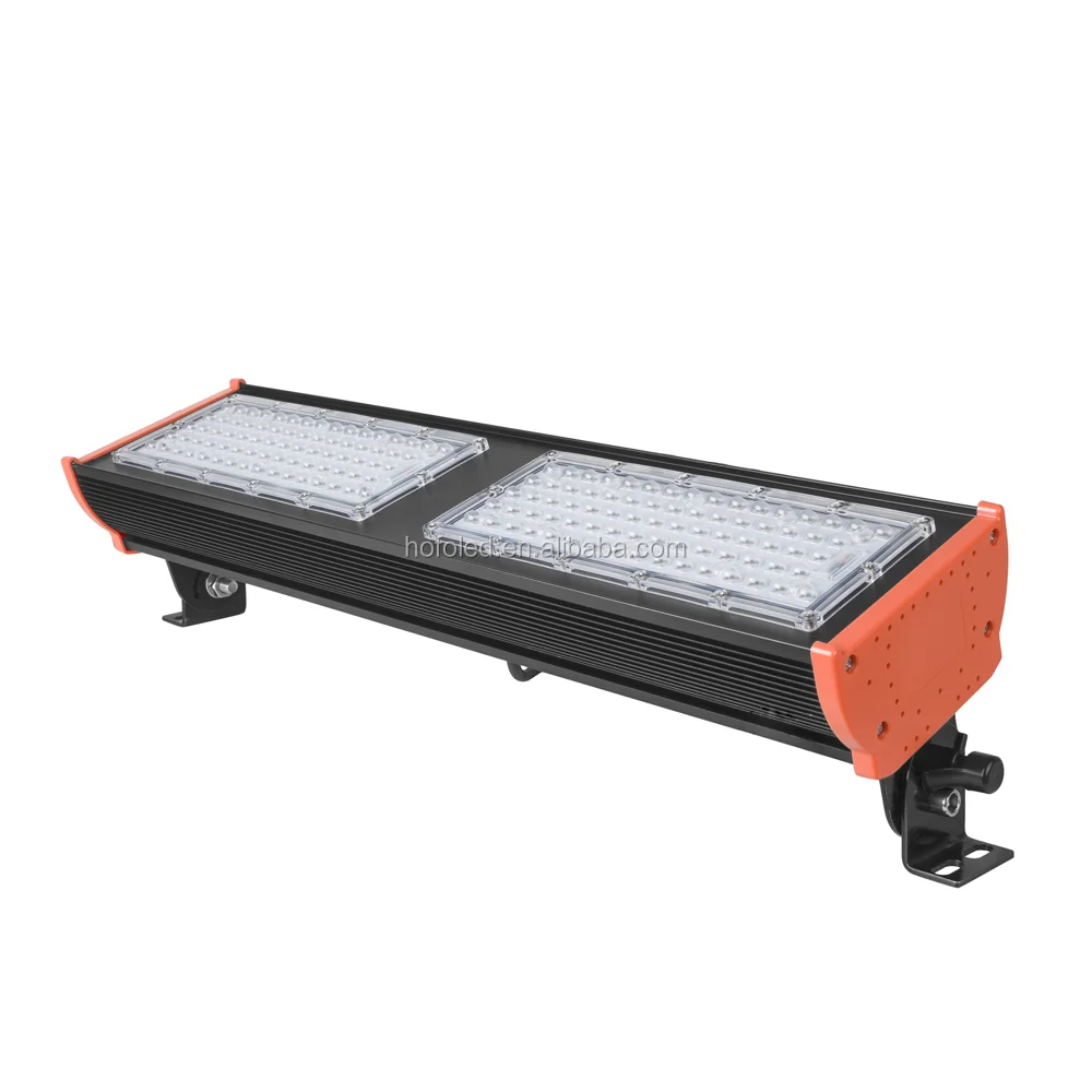 IP66 100W Industrial Warehouse LED Linear High Bay Light
