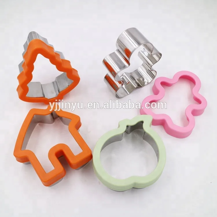 
Hot sale Sandwich set Cookie Mold Vegetable and Fruit Cutters set for kids Christmas shaped baking tools set 