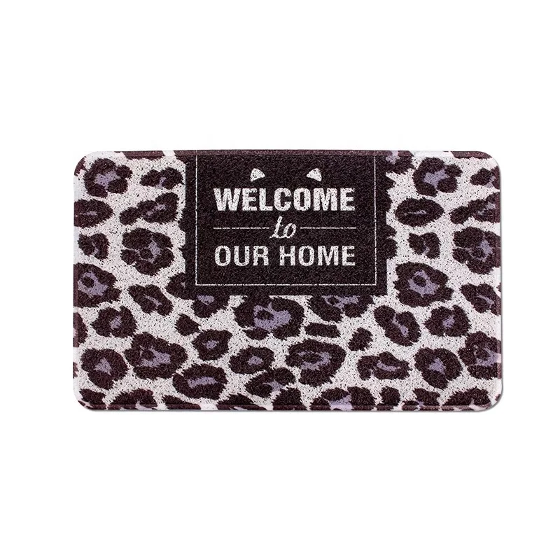 Fashionable Custom Print Logo Doormat For Entrance Doormat Printed Shoes Off Doormat