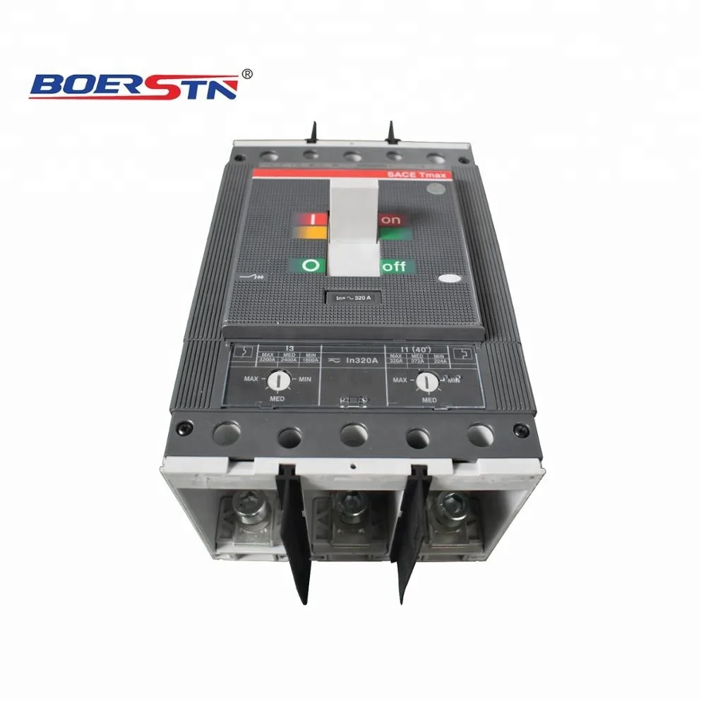 3 & 4 Pole  MCCB Electromagnetic Circuit Breaker