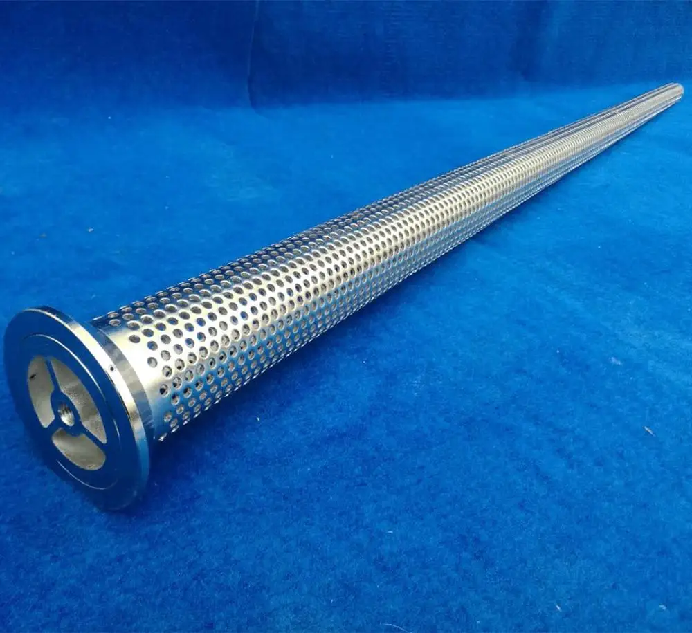 perforated drill screen pipe /stainless steel 304 drilling screen pipe