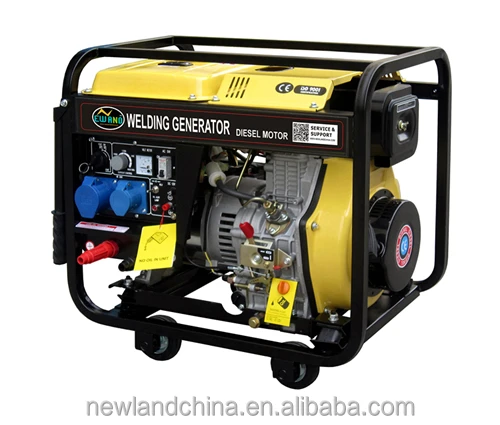 DG6000EW 1.8kVA С Воздушным Охлаждением Сварочный Дизельный Генератор