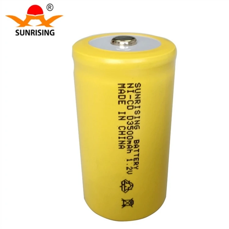 1.2v Nicd D 5000mah rechargeable battery for emergency light KFI