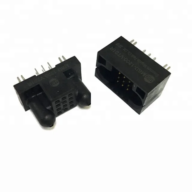 Разъемы для монтажа на плате Угловые сосуды 12pin signal FCI Power ножевой соединитель