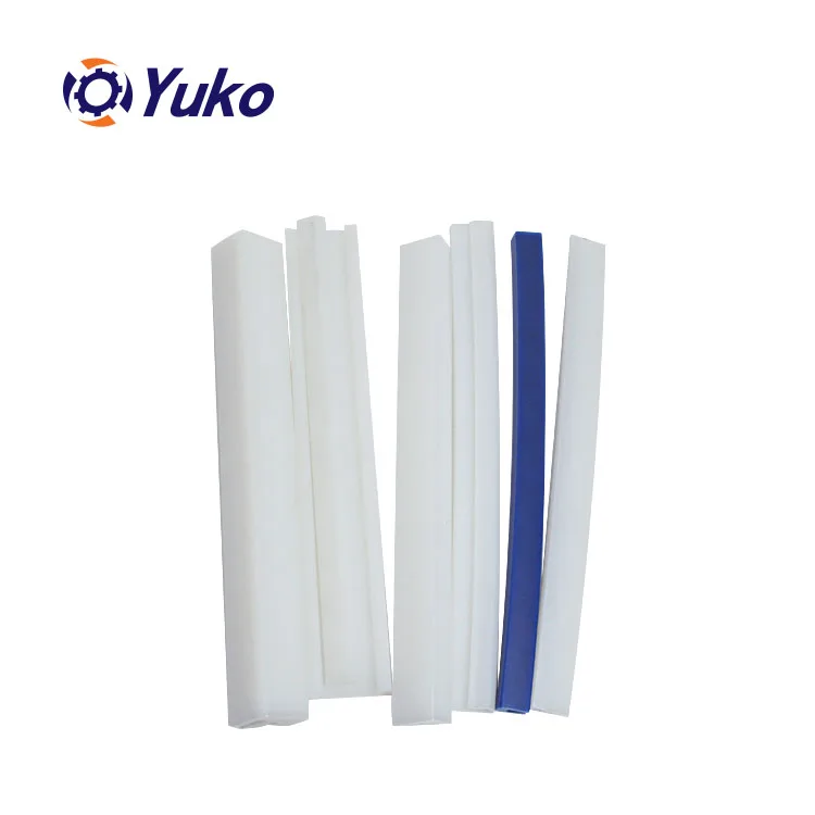 Top quality food grade plastic uhmwpe sheet conveyor plastic wear strip