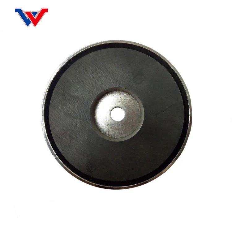 China factory made cheap botton ceramic permanent pot ferrite magnet