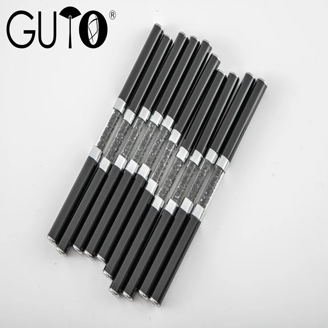 1pcs Double-ended Nail Liner Brush UV Gel Polish Painting Drawing Pen Rhinestone Nail Art Manicure Tools
