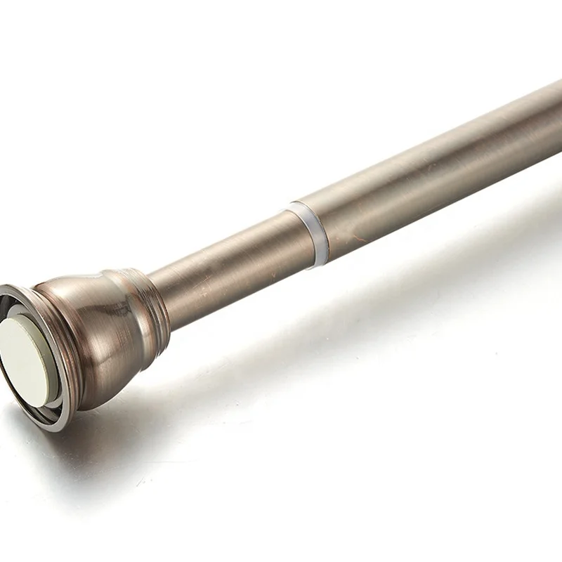 
LQ plated ORB iron shower curtain rod 