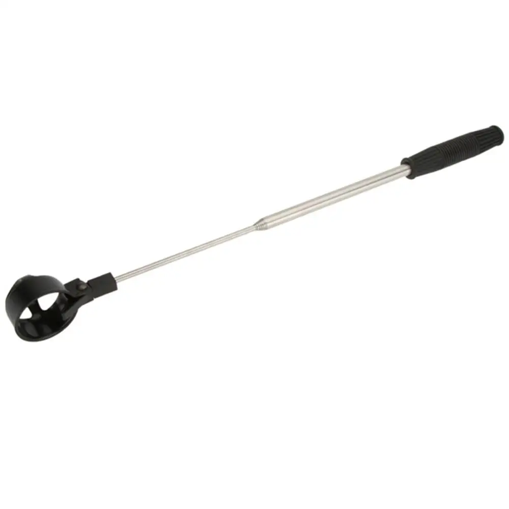New Scoop Telescopic Golf Ball Retriever Pick Up Stainless Steel Shaft Tool