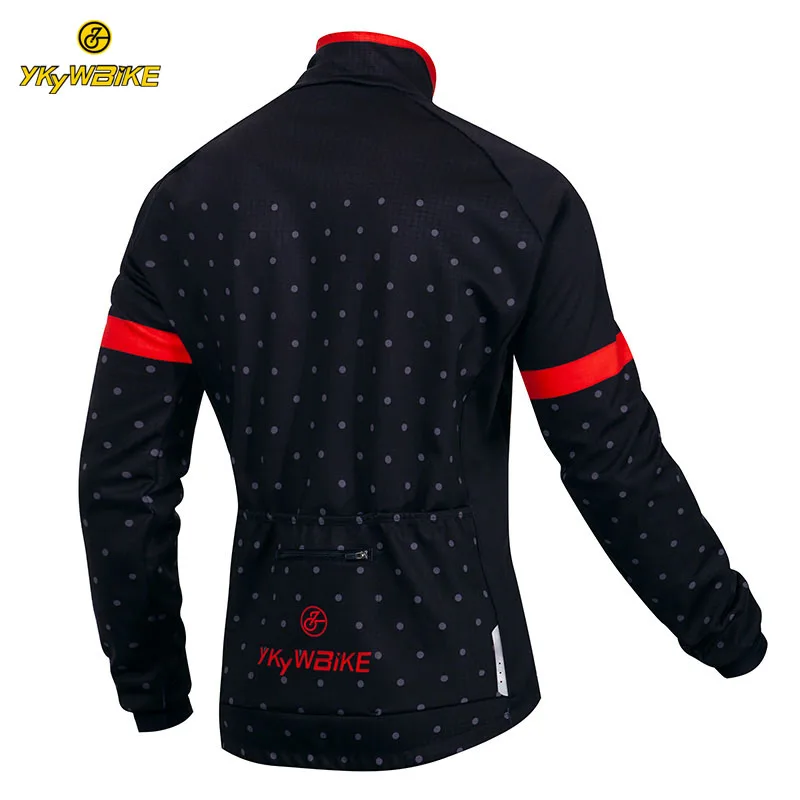 
Custom Logo Design High Quality Waterproof Windproof Winter Cycling Clothing Cycling Jacket 
