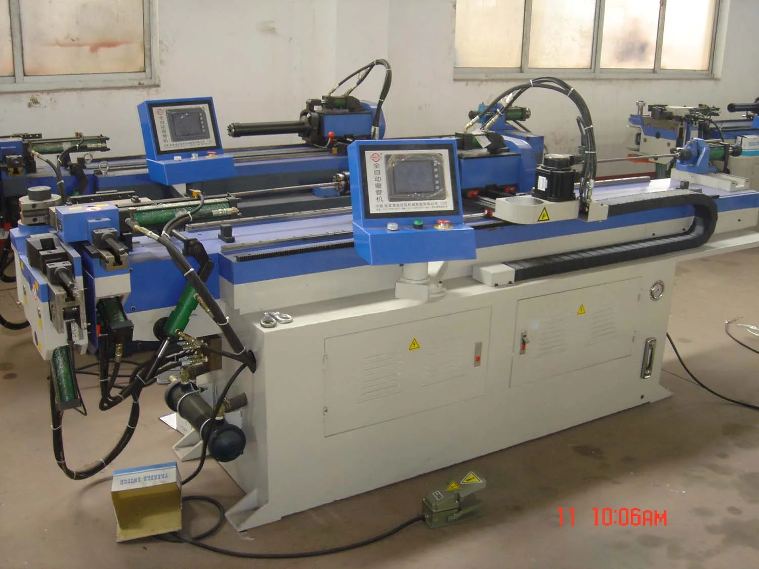 горячее надувательство чпу single- глава трубы/трубогибочный станок( несколько сдоя die)