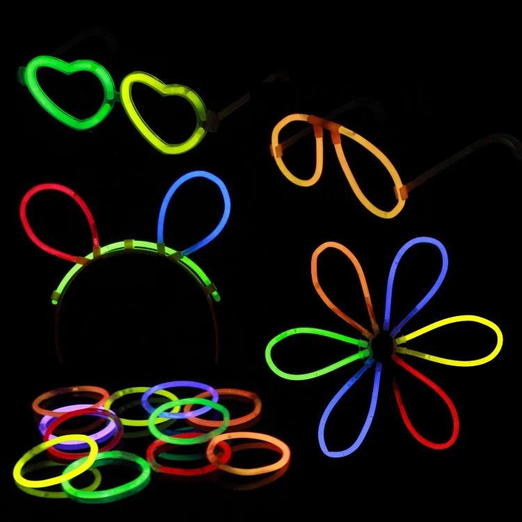 chemical liquids disposable glow stick for party