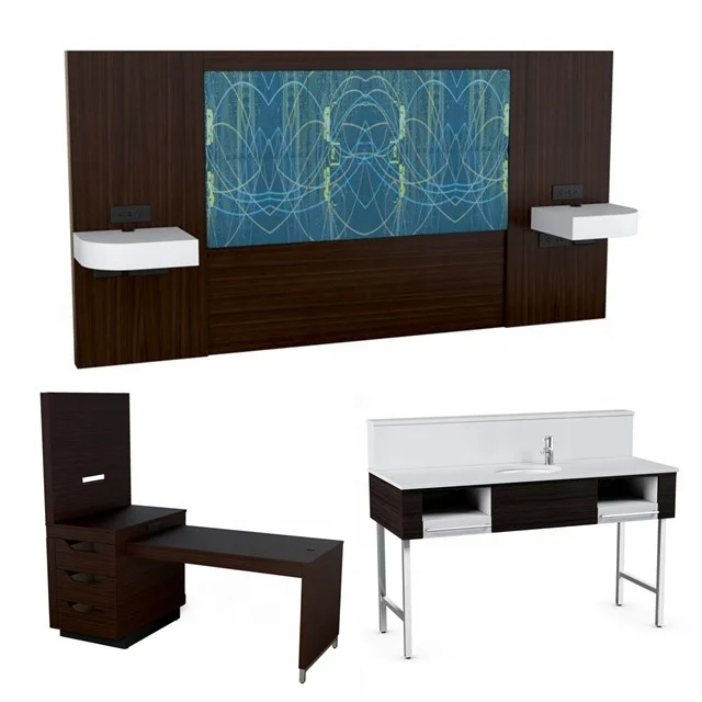 Luxury Hampton Inn 4-5 Star Hotel Room furniture set