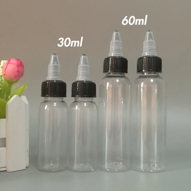 
Twist Off Caps Pen Shape Bottle 30ml 60ml 100ml 120ml Empty PET Bottles E Liquid E juice Plastic Dropper Bottles 