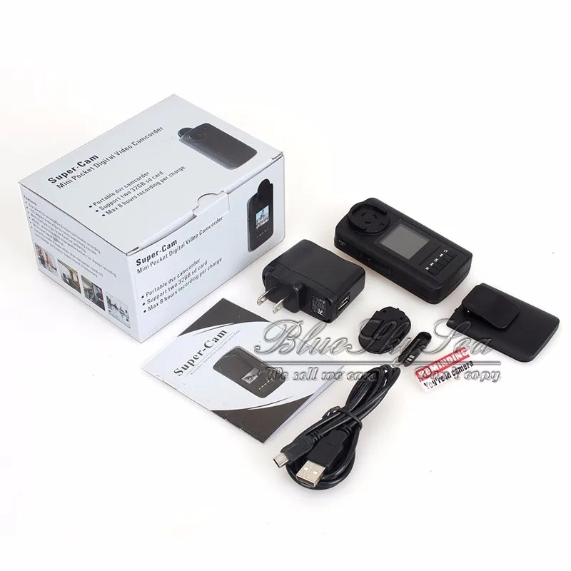 HD90 Full HD 5MP Охранник Видеокамера DVR Циклическая Запись Полиции Корпус Камеры