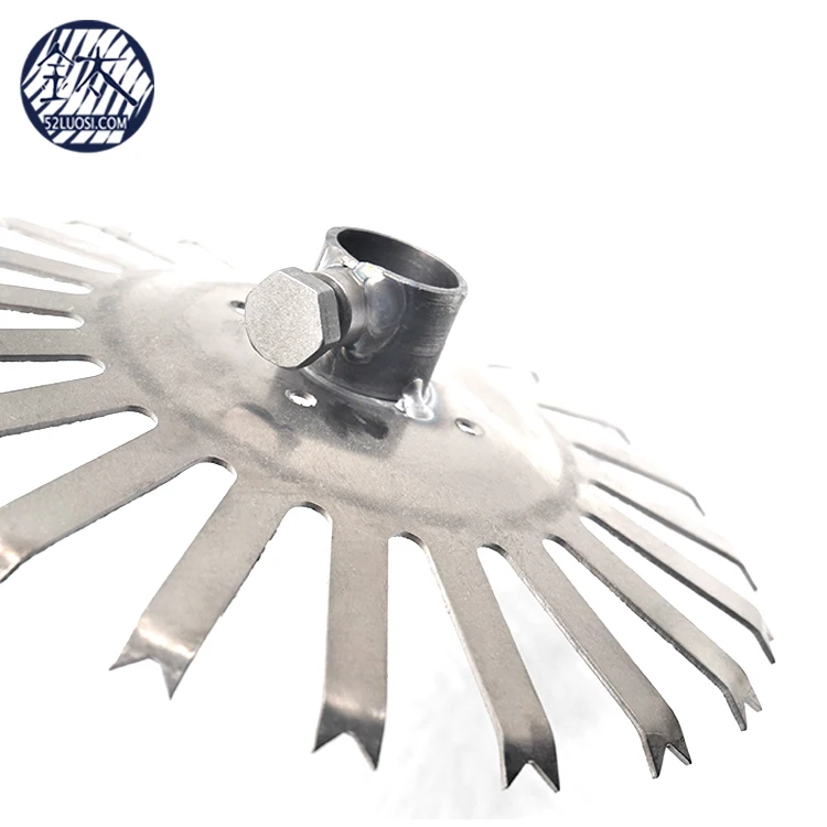 Анодированная стойка из титана с острым разделенным пальцем