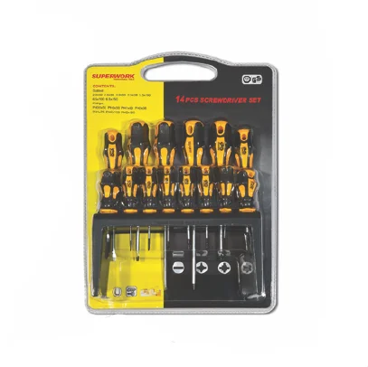 
14pcs phillips 00 flat cross head screwdriver 
