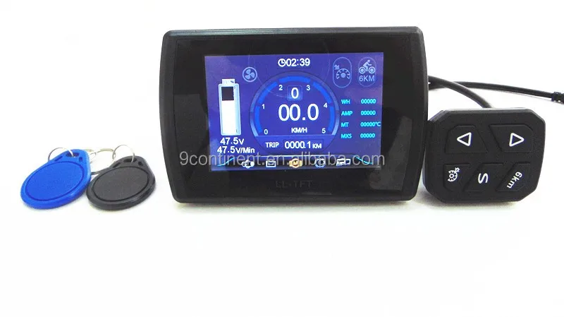 48v 1000w 2000w 3000w ebike brushless motor conversion kit with battery with LCD display