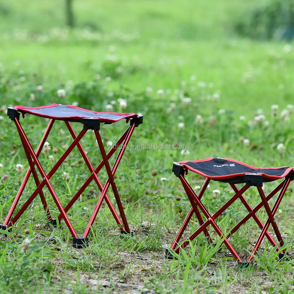 outdoor aluminum camping fishing lightweight folding stool
