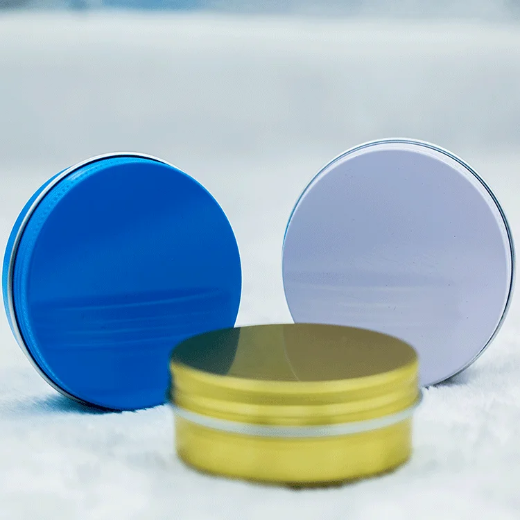 Tin Cans Blank Aluminum Custom 15ml 20ml 30ml 60ml 150ml Canned Food with Screw Top Lid