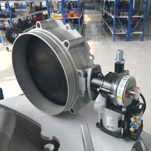 Valve Principle Wafer Butterfly Valve Pneumatic for Cement Silo