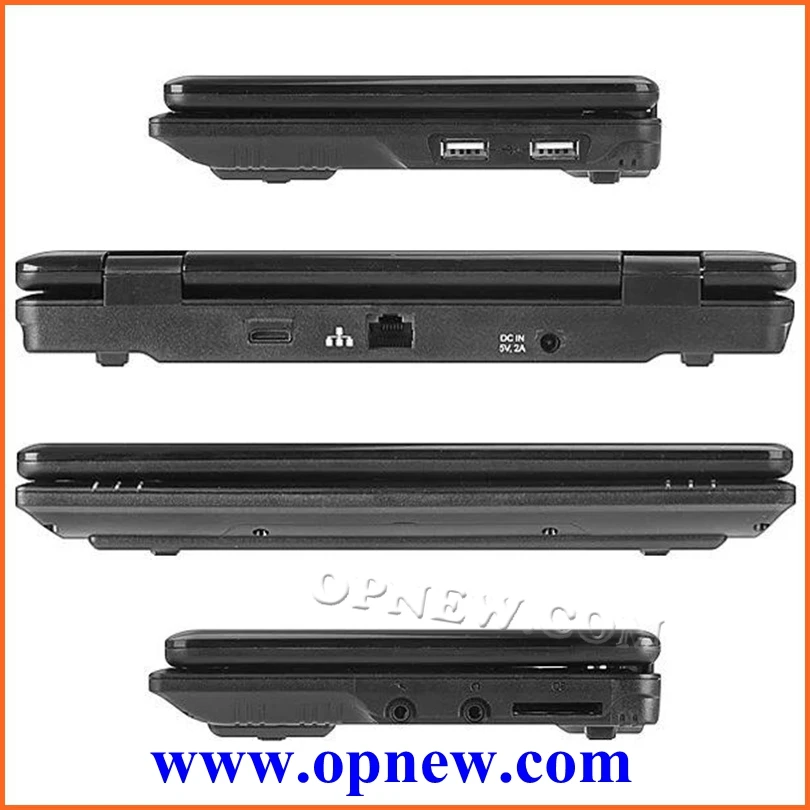 7 inch dual core laptop PC netbook wm8880 Android 4.4 with WIFI HDM RJ45 USB 2.0 3pcs