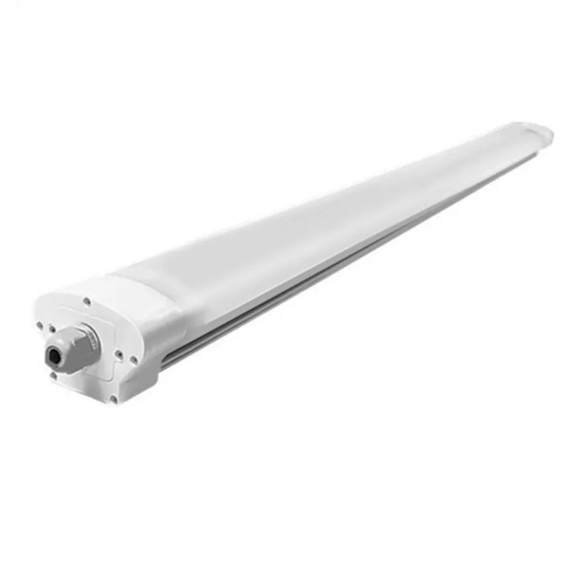 
DLC listed IP66 1.2m damp location 18W LED triproof light LED vapor tight fixture with motion sensor 