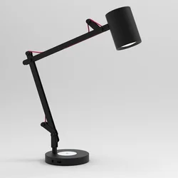 Household decorative modern adjustable eye protection dimmable LED light desk table lamp with wireless charging