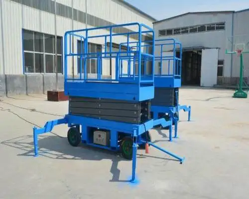 
hydraulic workshop scissor lift lifter machine 