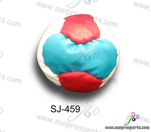 2021 New Wholesale logo printed bulk suede woven footbag hacky sacks balls for promotion