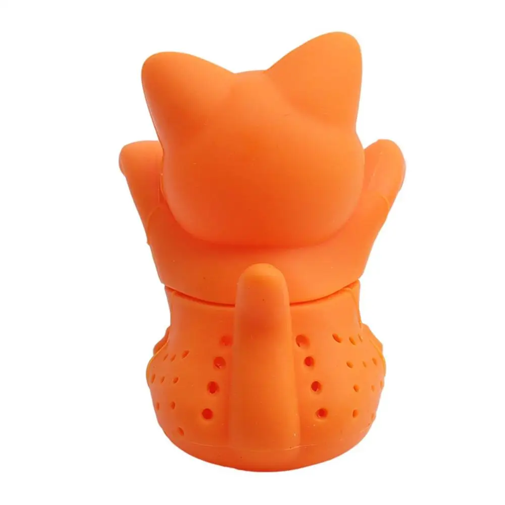 Factory Direct Silicone Cat Infuser Wholesale, Cute Cat Tea Strainer