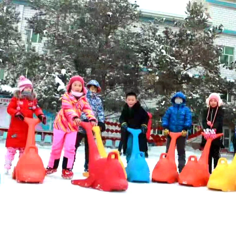 Пластиковые ледяные сани для дельфинов для катания на коньках