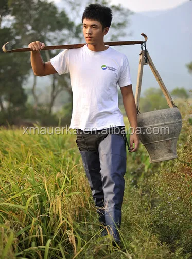 
Pvc coated fishing equipment boots knee wader 