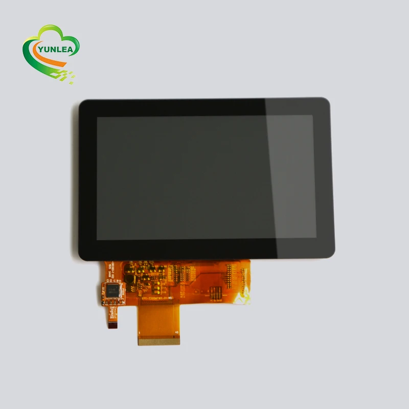 
5inch touch lcd touchscreen five points RGB interface lcd module with capacitive 5 inch touch screen 