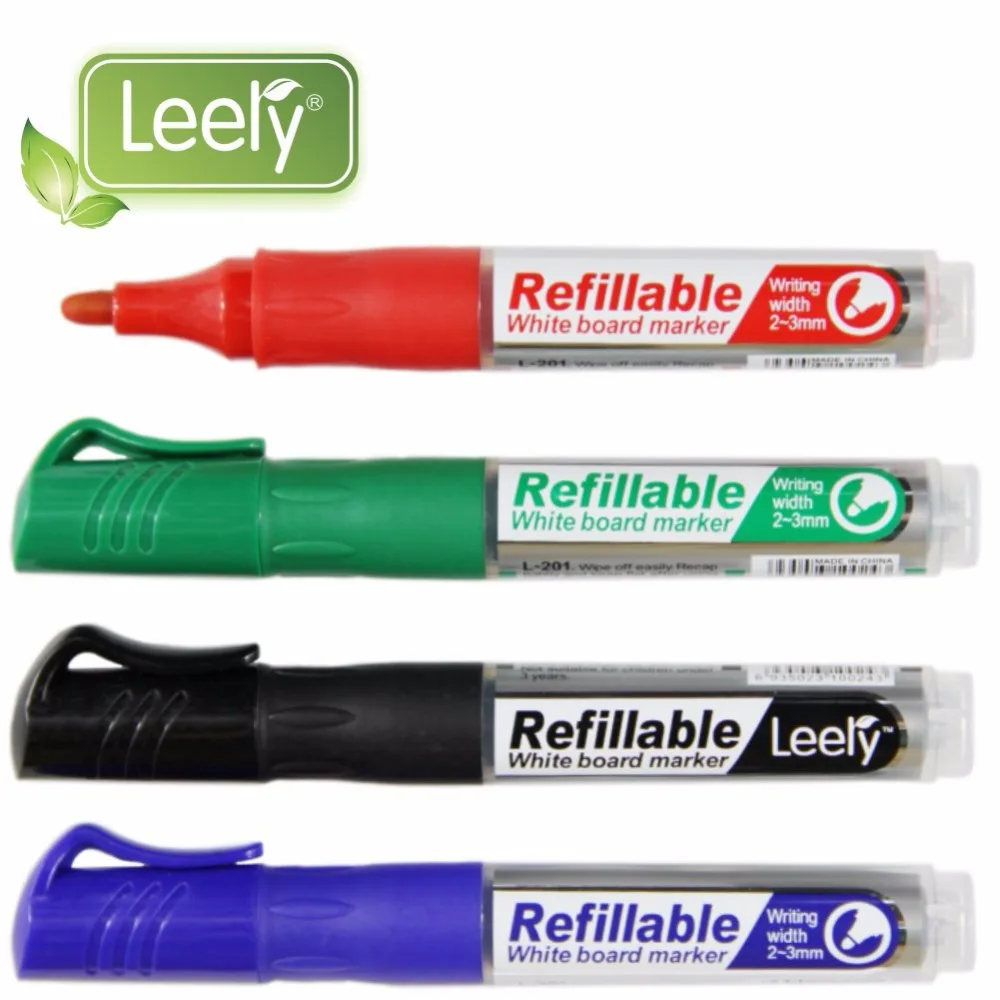 whiteboard writing media refillable white board marker pen