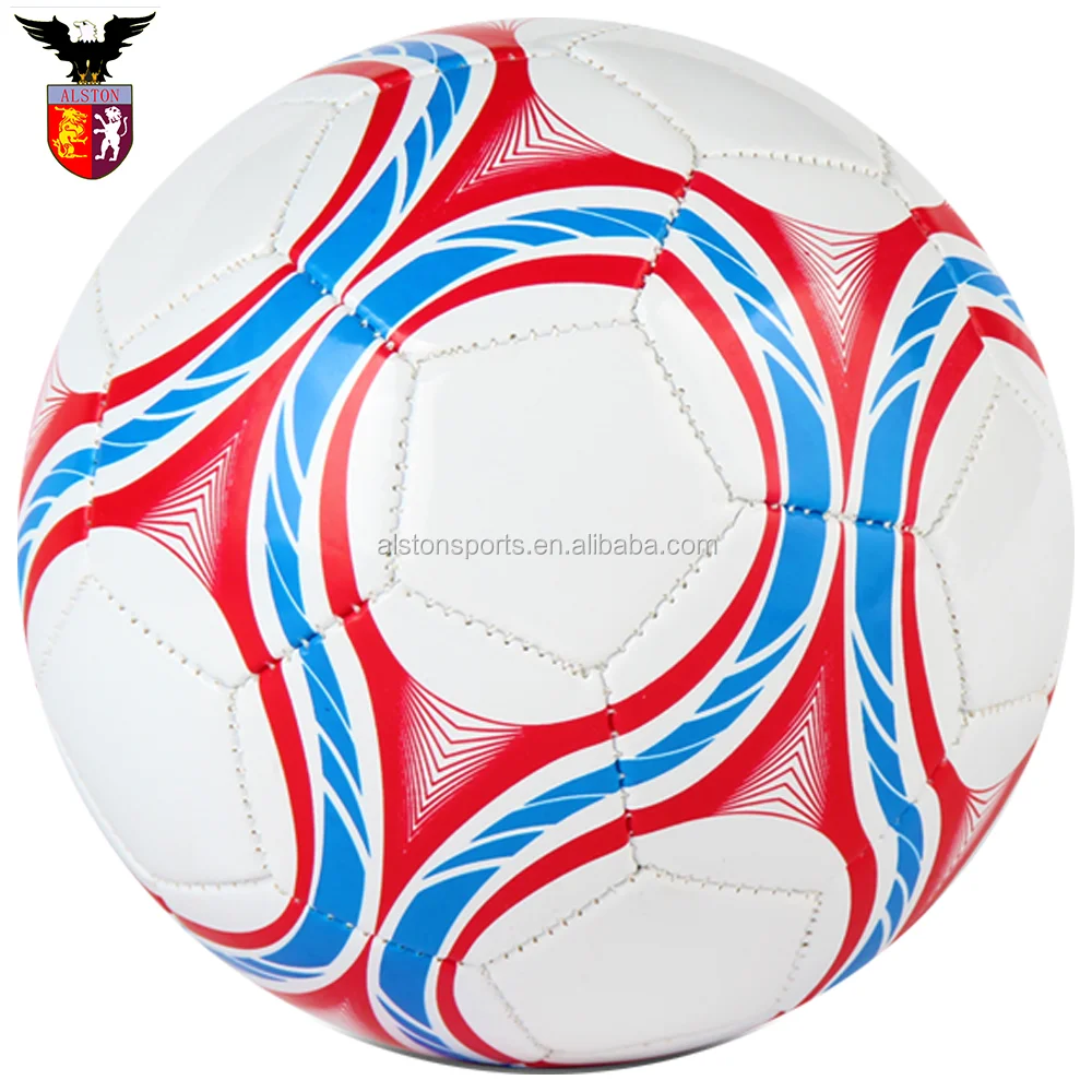 Factory Sale Machine Stitched Soccer Ball 1.6mm PVC promotional football ball size 5