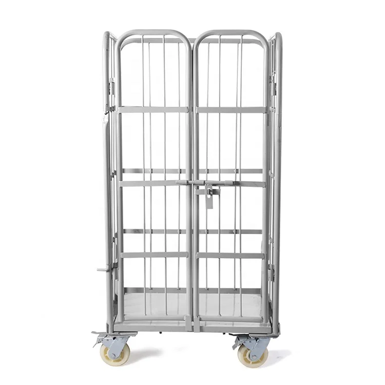 Anti rust moving pallet container logistics roll cage