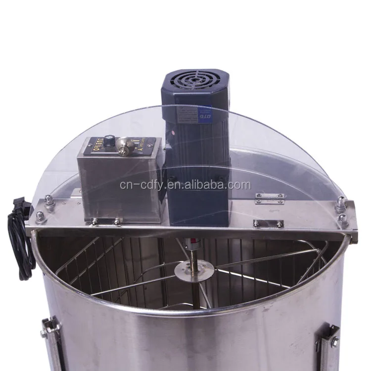 Stainless steel 4 frames radial  electric honey extractor with the best quality and the lowest price