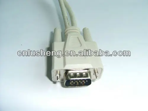 1ft+1ft hdb15m to 2 hdb15f vga spliter cable