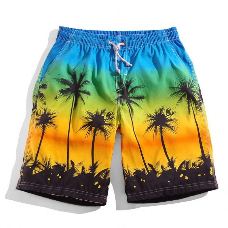 Latest Design Customize Beach Kid Board Surf Shorts Mens Swimwear